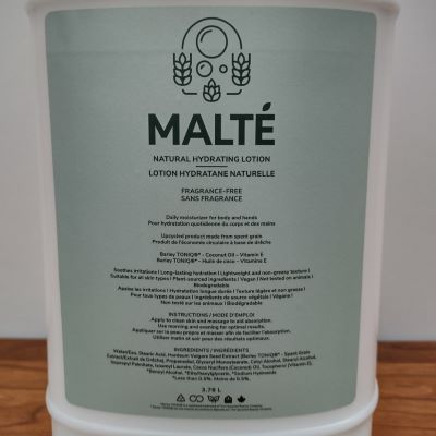 MALTÉ - Lotion hydratante naturelle sans fragrance - Vrac